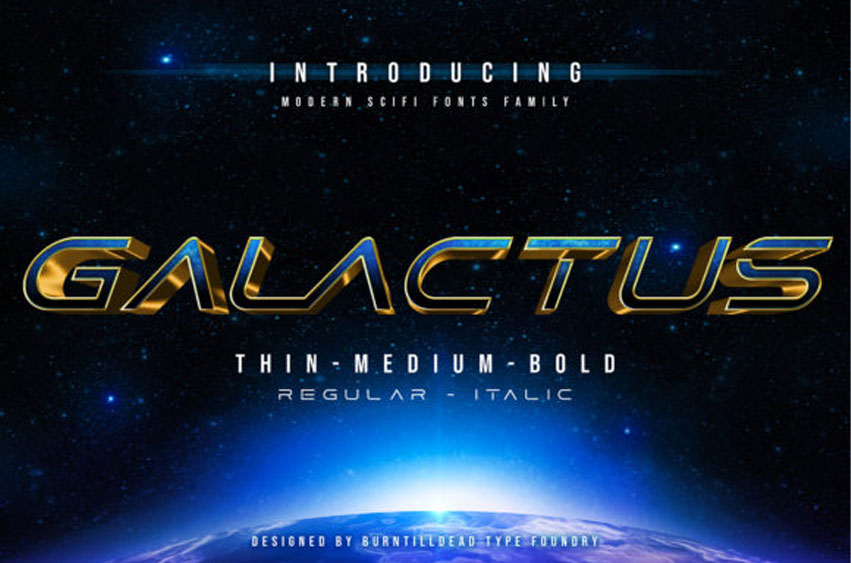 Galactus Font