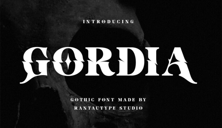 Gordia Gothic Font
