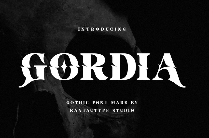 Gordia Gothic Font