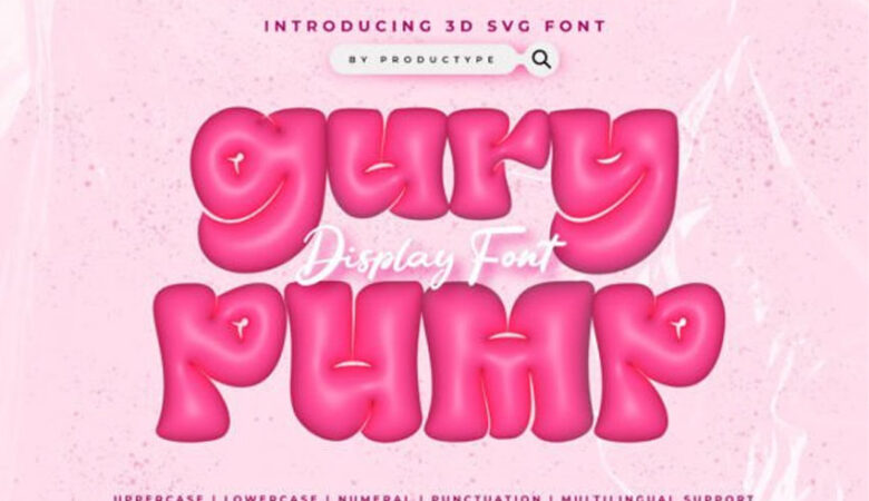 Gury Pump Font