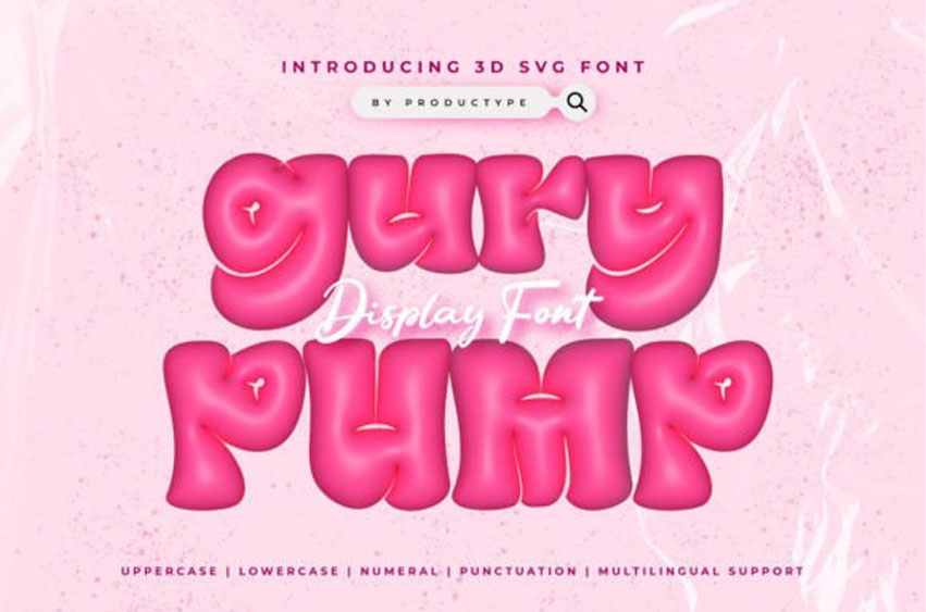 Gury Pump Font