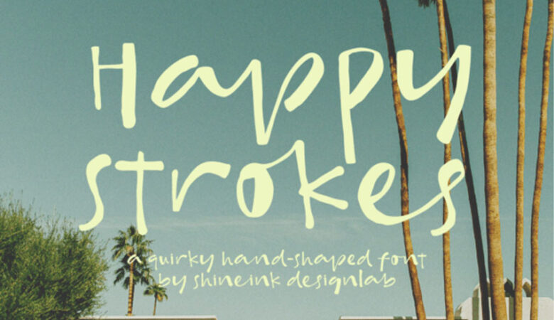 Happy Strokes Font