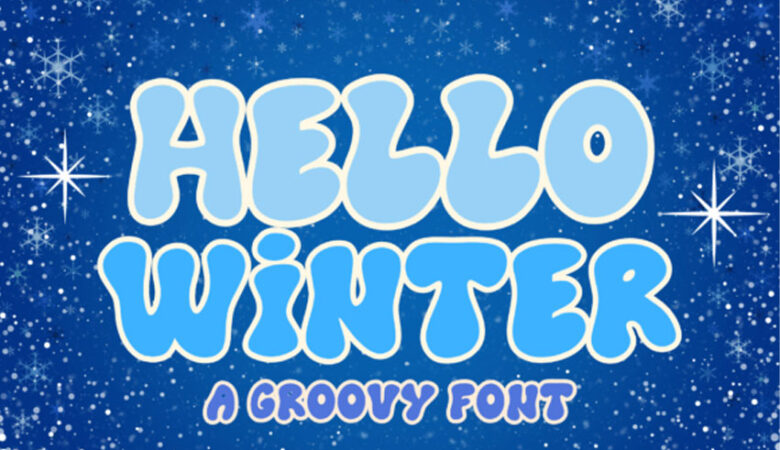 Hello Winter Font