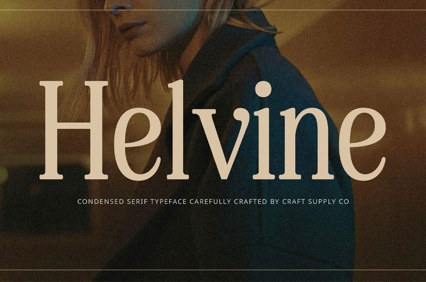 Helvine Font