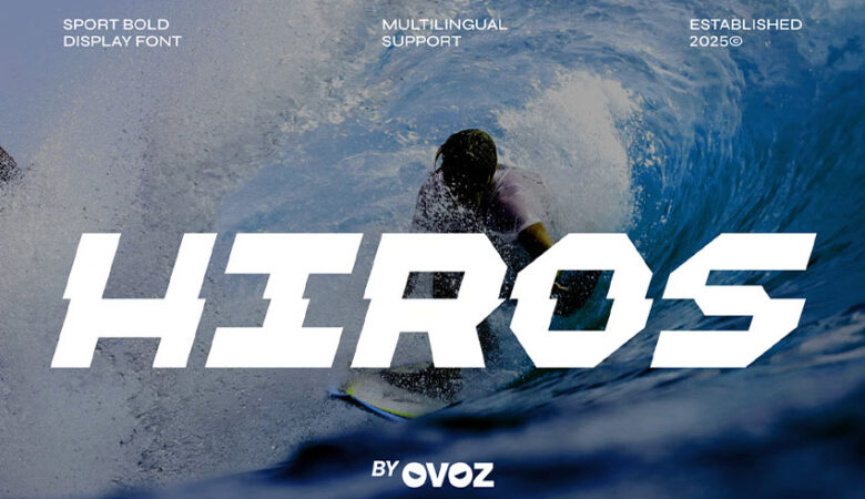 Hiros Sports Font