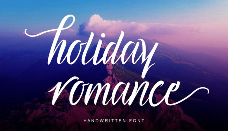 Holiday Romance Font