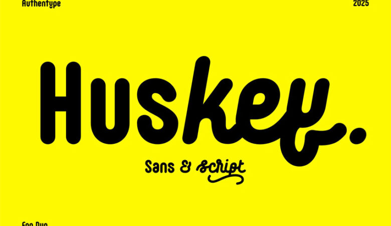 Huskey Duo Font