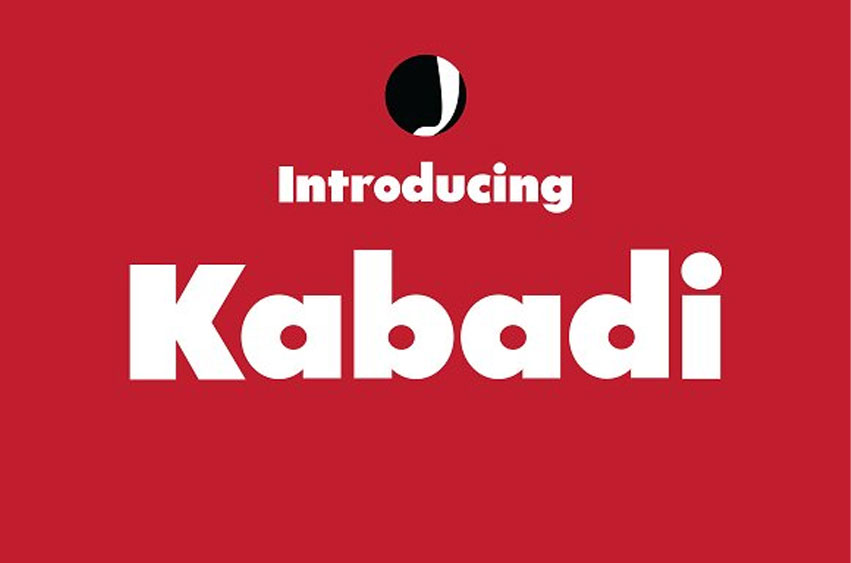 Kabadi Font