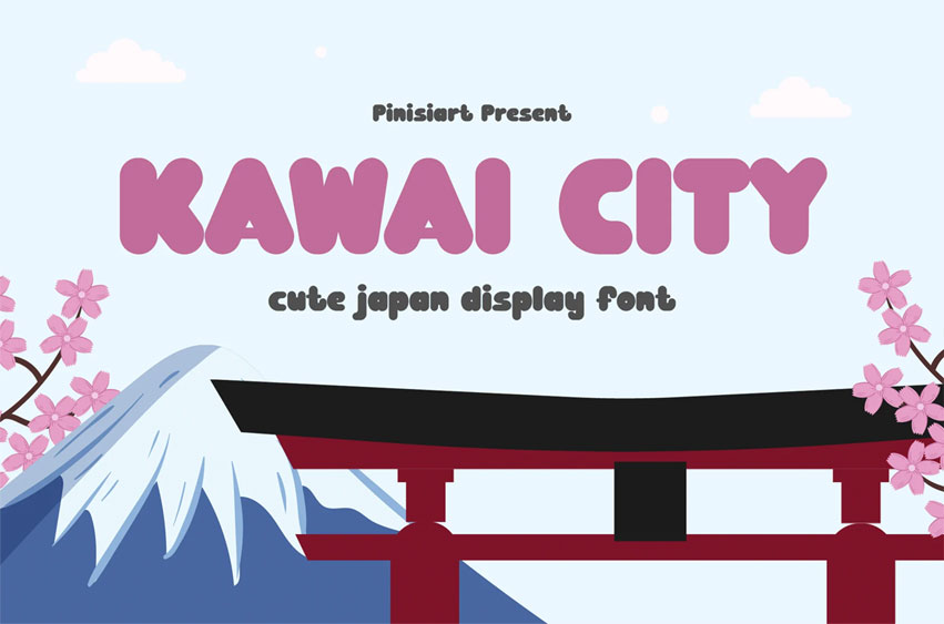 Kawai City Font