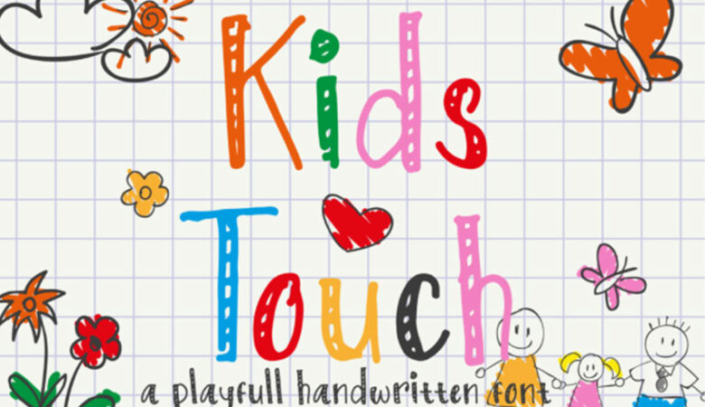 Kids Touch Font