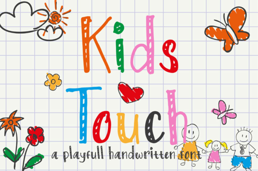Kids Touch Font