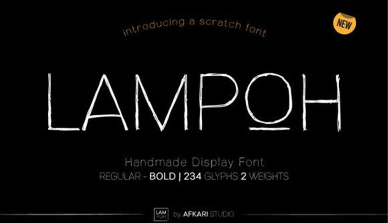 Lampoh Font
