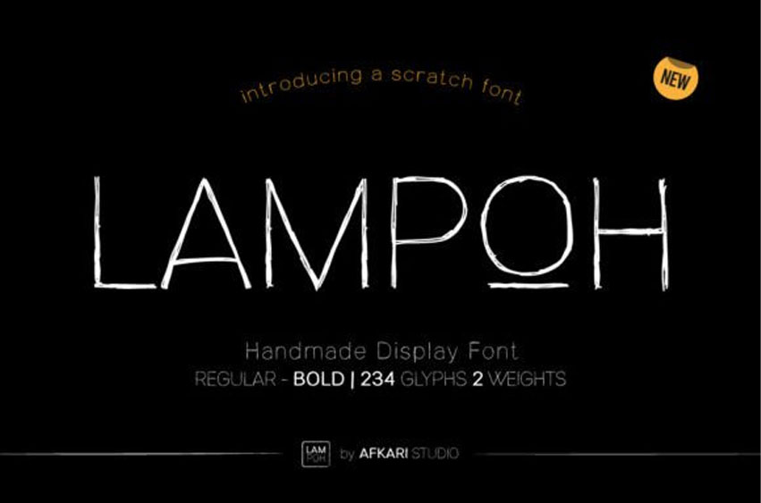 Lampoh Font