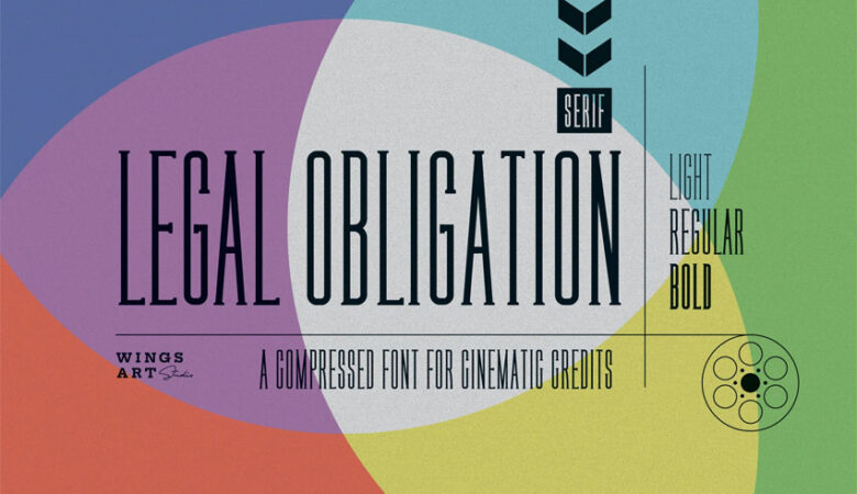 Legal Obligation Serif Font