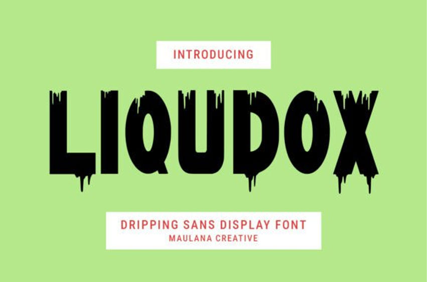 Liqudox Font