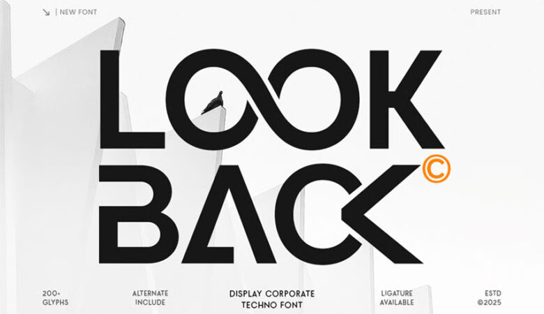 Look Back Font