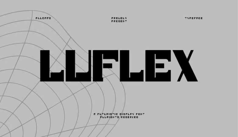 Luflex Futuristic Font