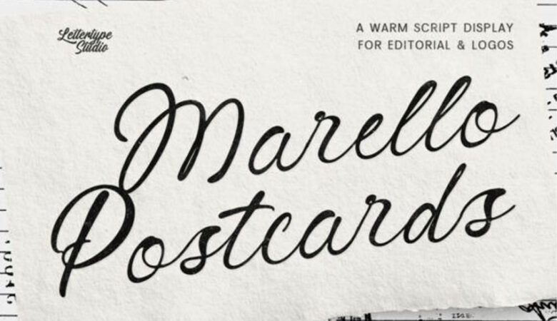 Marello Postcards Font