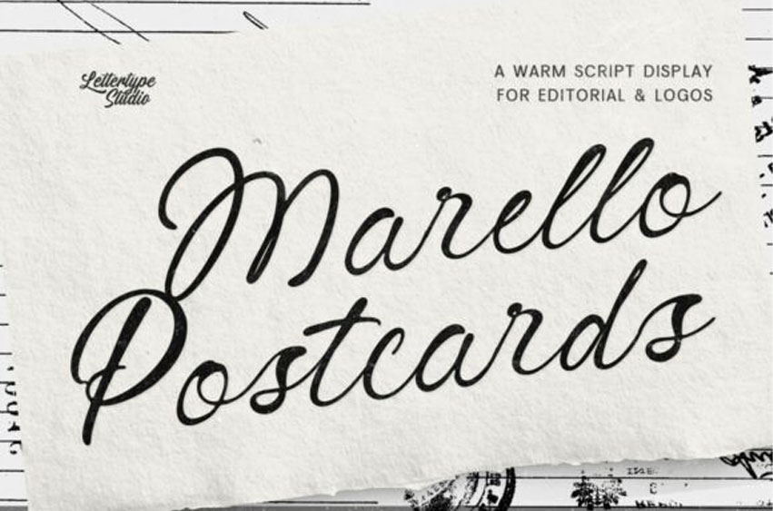 Marello Postcards Font