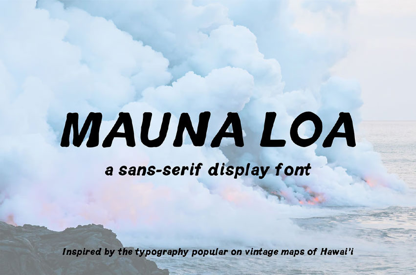 Mauna Loa Font