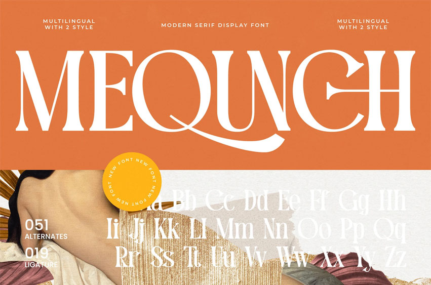 Mequnch Font