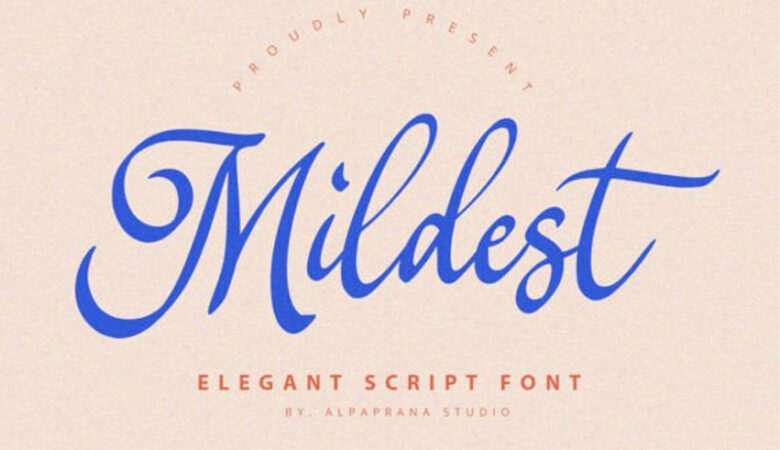 Mildest Font