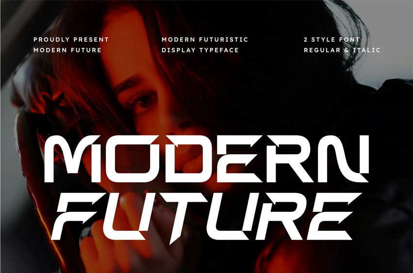 Modern Future Font