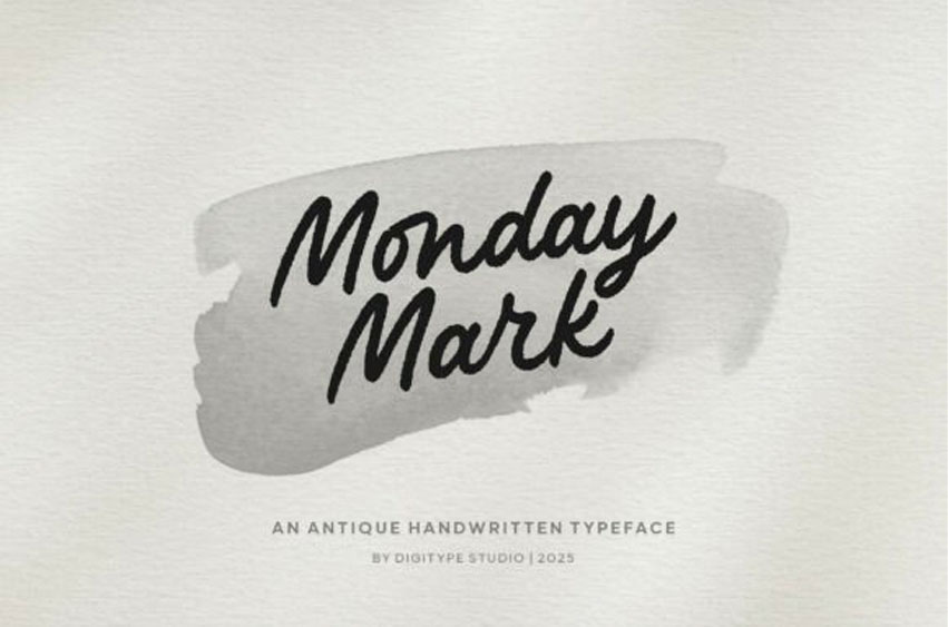 Monday Mark Font