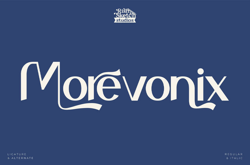 Morevonix Font