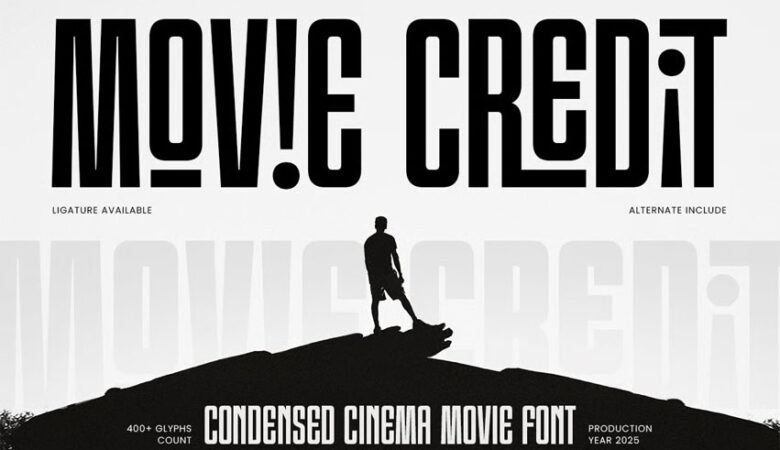 Movie Credit Font