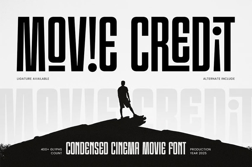 Movie Credit Font
