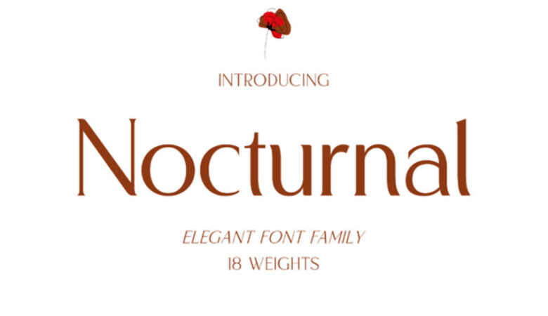 Nocturnal Font