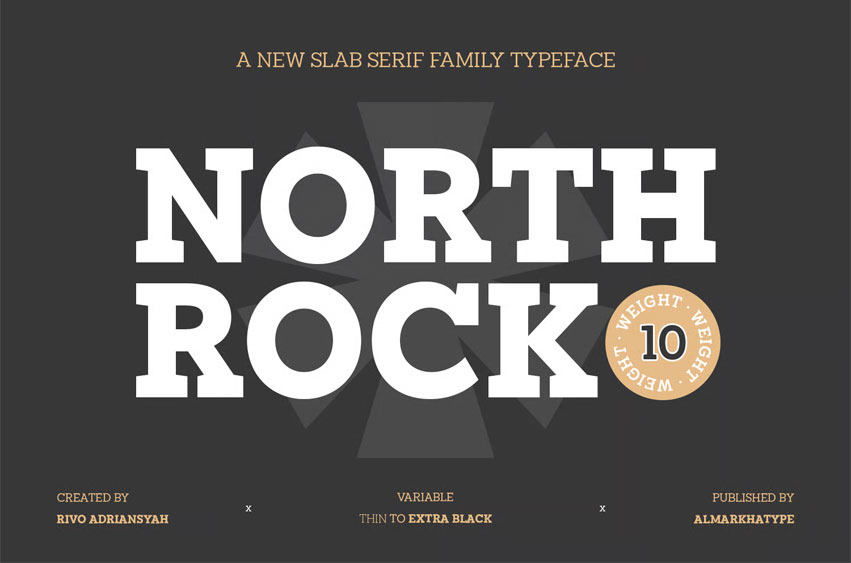 North Rock Font