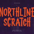Northline Scratch Font