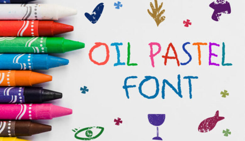 Oil Pastel Font