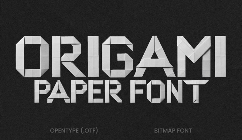 Origami Font