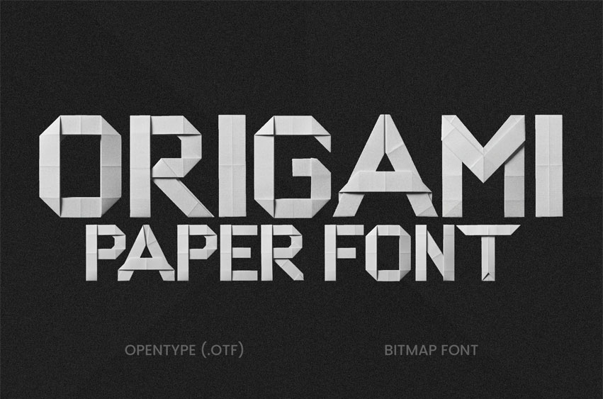 Origami Font