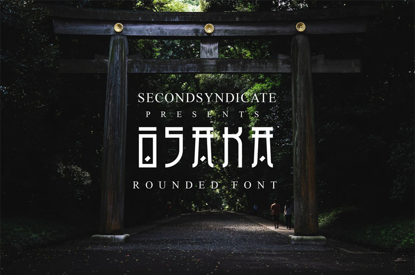 Osaka Japanese Font
