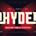 Oxyden Font