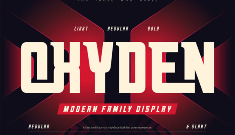 Oxyden Font