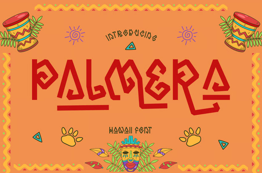 Palmera Hawaii Font