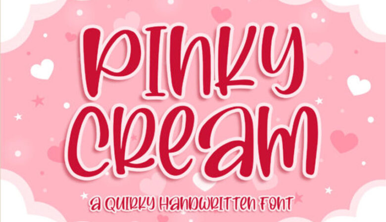 Pinky Cream Font