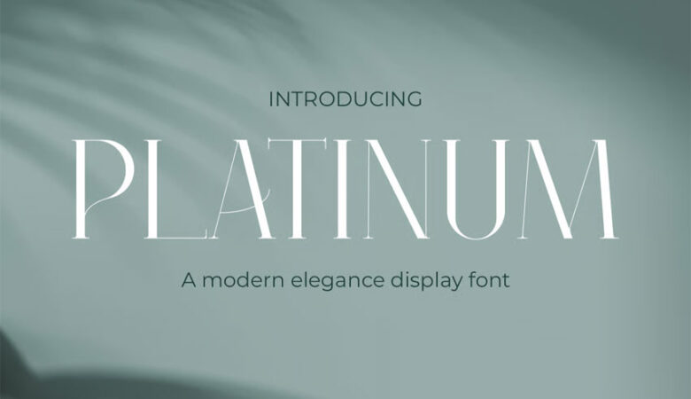Platinum Font