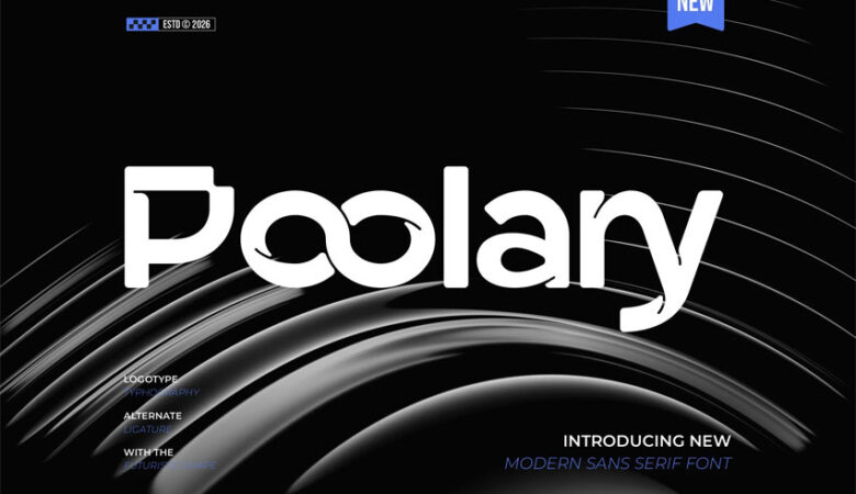 Poolary Font