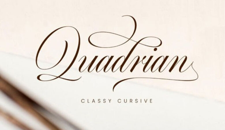 Quadrian Font