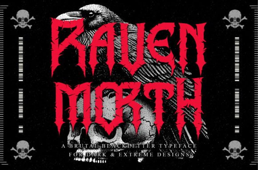 Ravenmorth Font