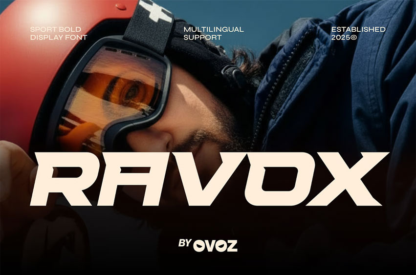 Ravox Sports Font
