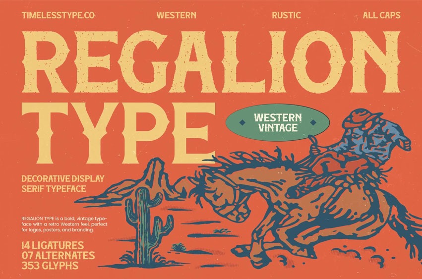 Regalion Type Font