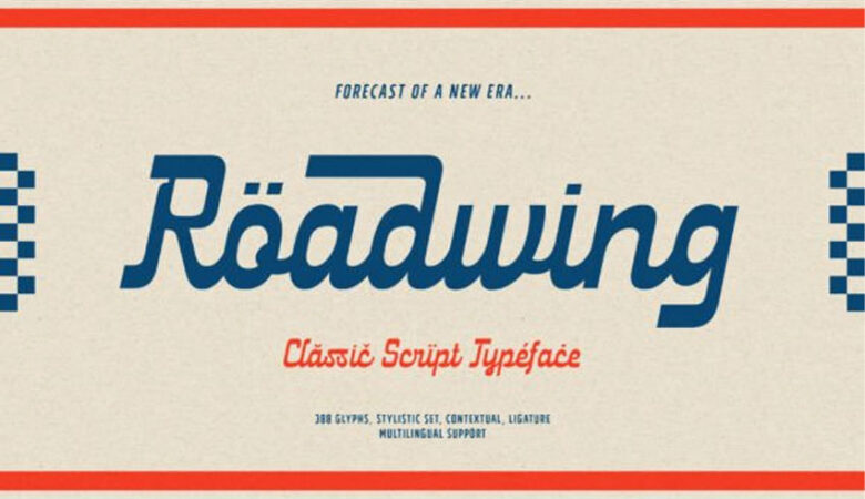 Roadwing Font