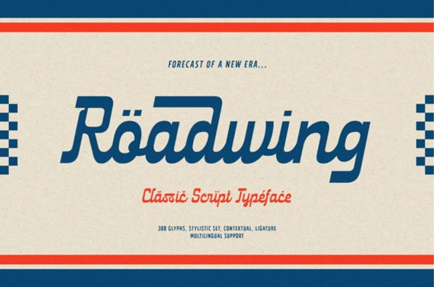Roadwing Font